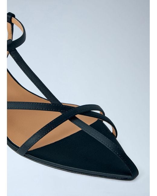 Jil Sander Multicolor Cage Strappy Heeled Sandals