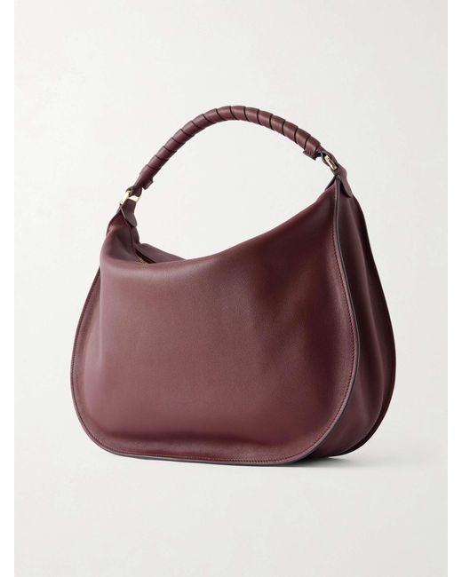 Chloé Purple Marcie Shoulder Bag