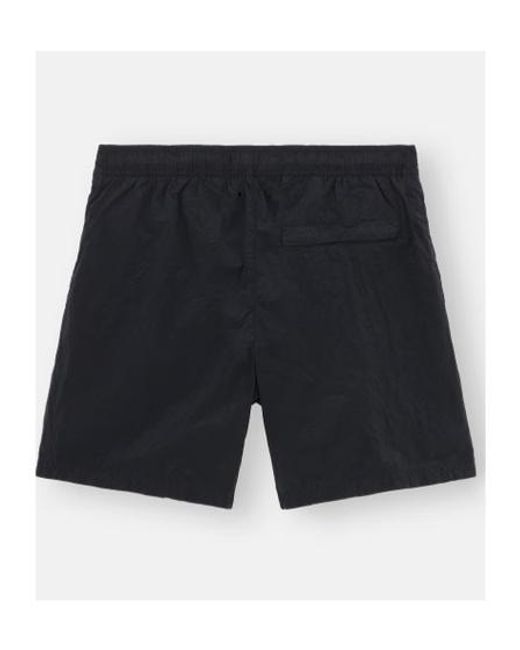 Stone Island Blue Regular Fit Mid-Length Swim Trunks With Pockets for men