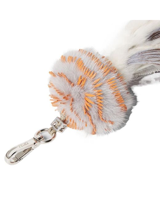 Fendi White Jellyfish Charm