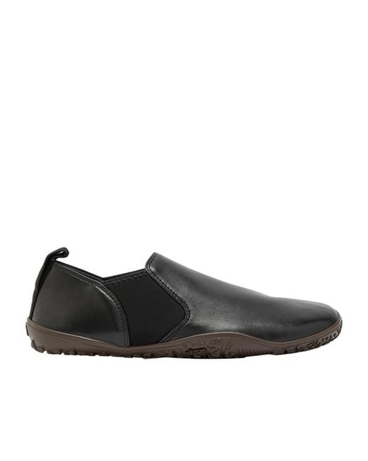 Lemaire Black Nappa Leather Flats