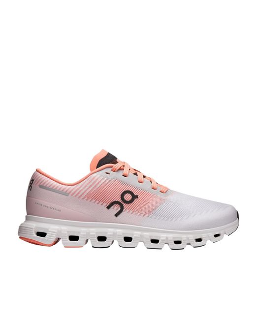 On Shoes Pink Cloud 6 Push Sneakers