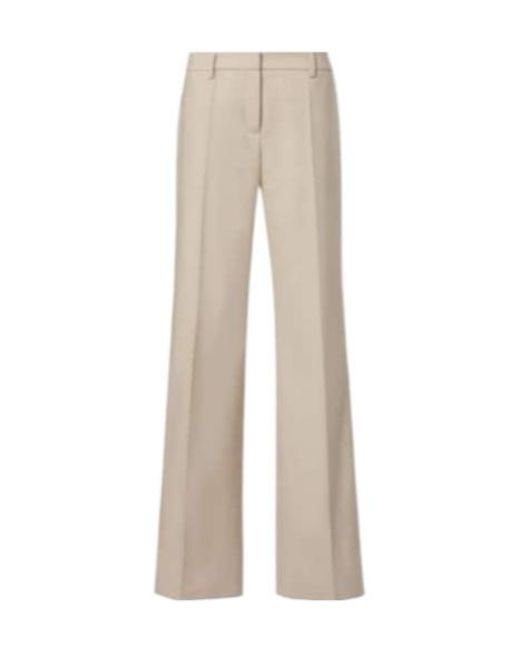 Magda Butrym Natural Wool Flared Pants