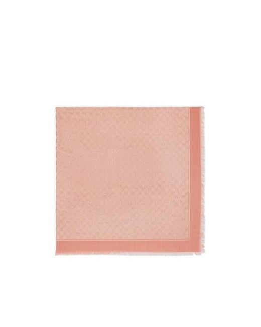 Gucci Pink Gg Shawl