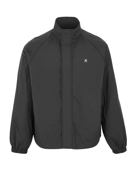 Represent Gray High-Neck Jacket for men