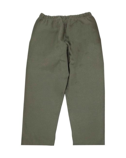 Fear Of God Green Logo-Printed Tie-Dye Track Pants for men