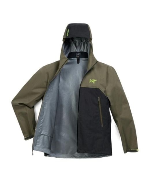 Arc'teryx Gray Beta Colour-Block Jacket for men