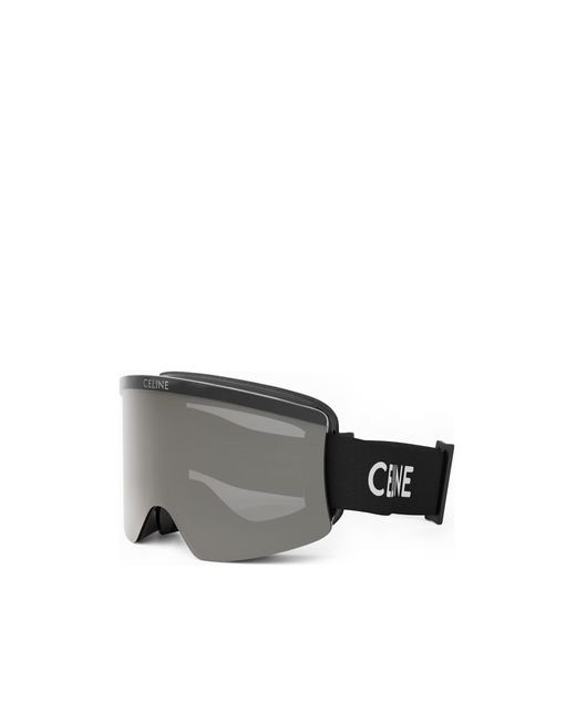 Celine Rimless Ski Goggles in Gray | Lyst