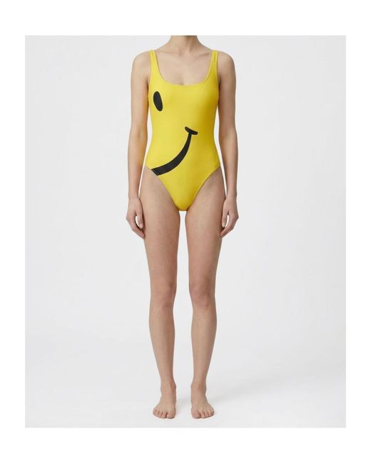 Moschino Yellow Swimsuits