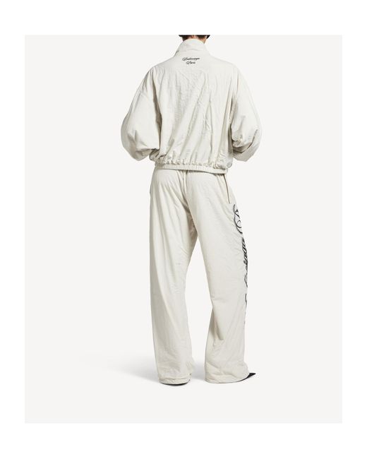 Balenciaga Multicolor Cursive Logo Tracksuit Pants for men