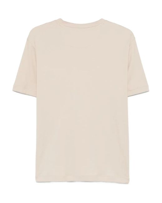 Eleventy White V-Neck T-Shirt for men
