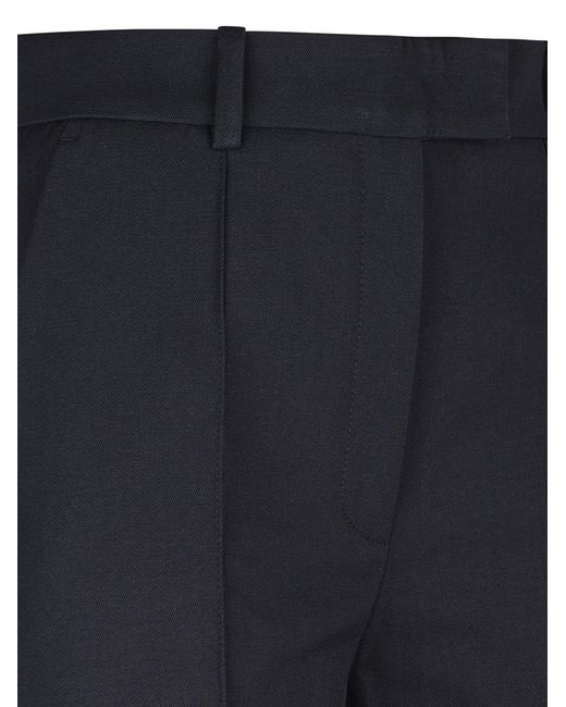 A.P.C. Blue Straight-Leg Tailored Pants