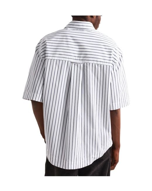AMI White Short-Sleeve Shirt for men