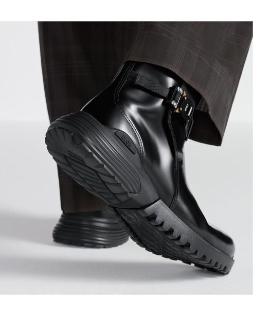 Dior Black Dior Combat Jodhpur Ankle Boot for men