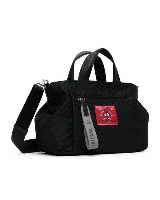 Vivienne Westwood Black Henry Small Tote for men