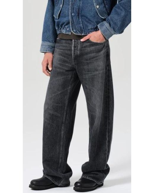 Agolde Gray Afton Straight Leg Jeans for men