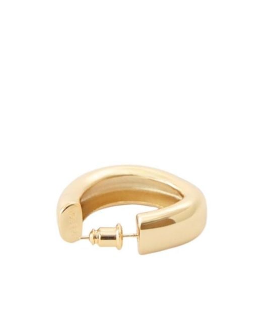 Joseph Metallic Chunky Hoop Earrings