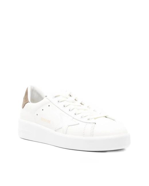 Golden Goose Deluxe Brand White Star-Detail Sneakers