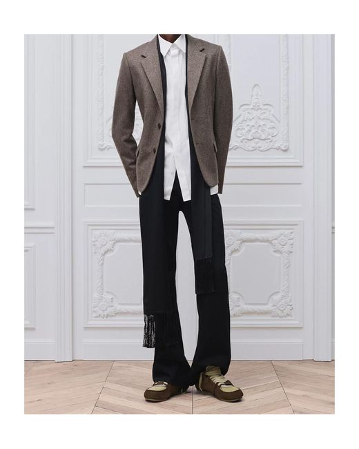 Dior Brown Single-Breasted Jacket for men