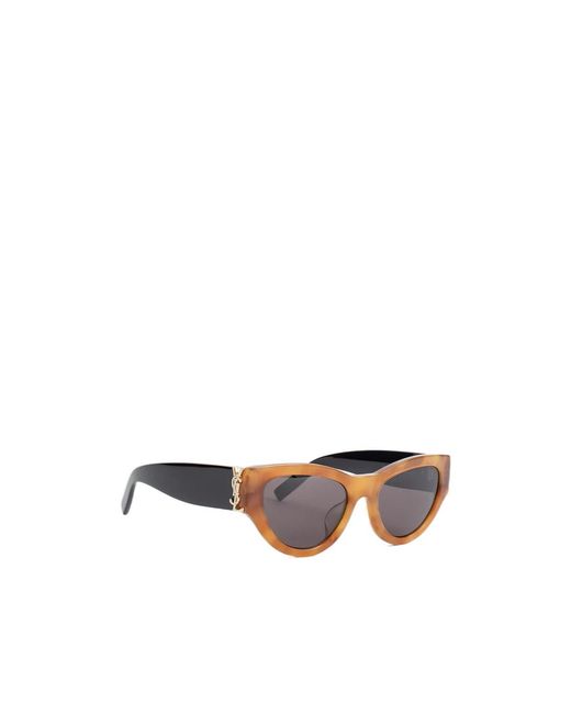 Saint Laurent Multicolor Logo Sunglasses