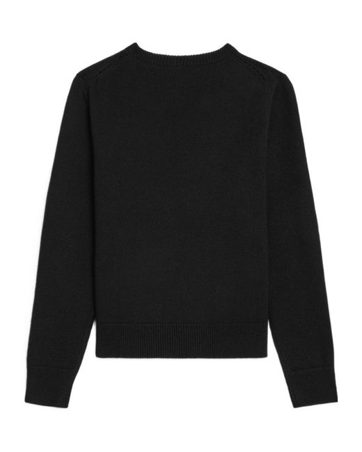 Céline Black Crew Neck Sweater