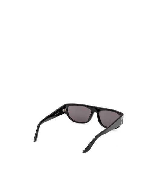 Gcds White Logo Temple Sunglasses for men