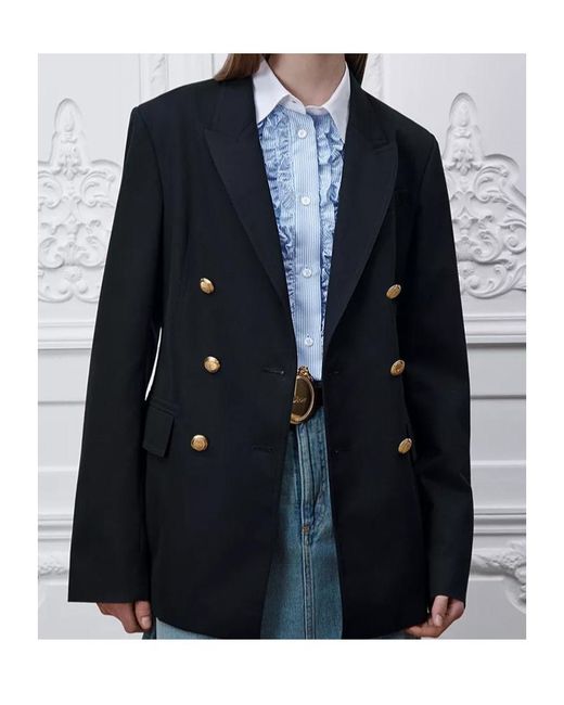 Dior Black Médaillon Bar Jacket