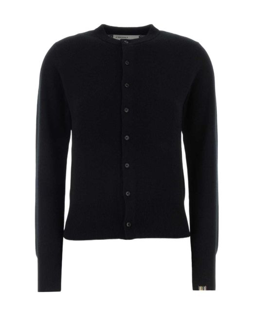 Extreme Cashmere Blue Little 2 Button Cardigan