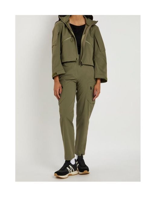 Moncler Green Pantalone Sportivo Gore-Tex Trousers