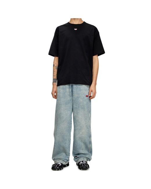 DIESEL Black T-Boxt-D Crewneck T-Shirt for men