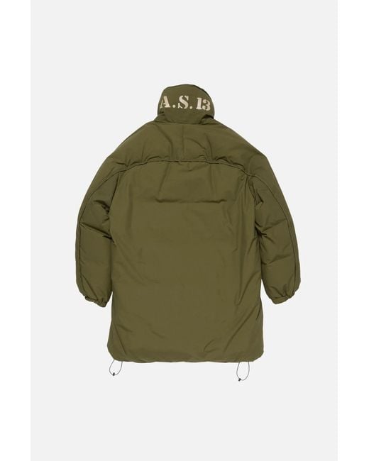 Acne Green Down Jacket for men