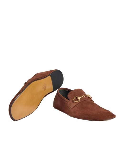 Gucci Brown Ragazzo Loafers for men