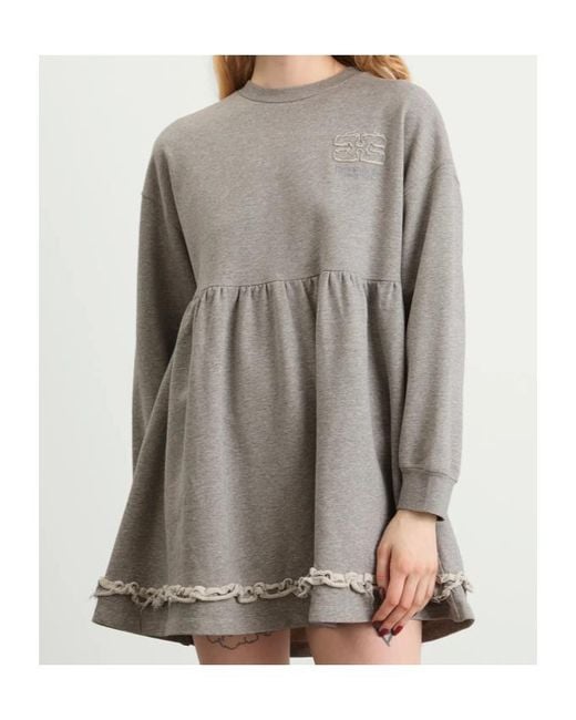 Ganni Gray Dress