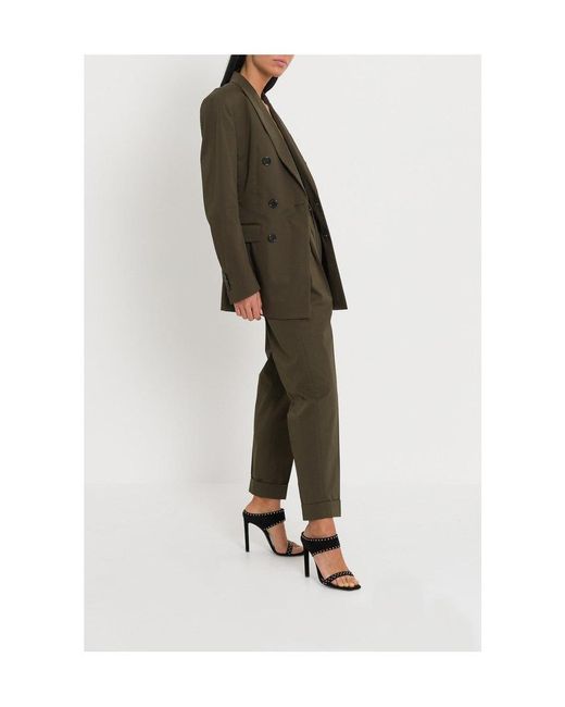 DSquared² Green Double-Breasted Blazer
