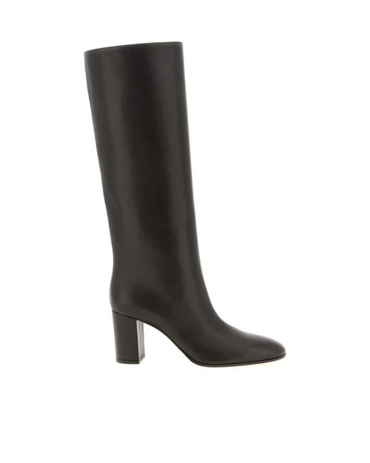 Gianvito Rossi Black Varenne Boots
