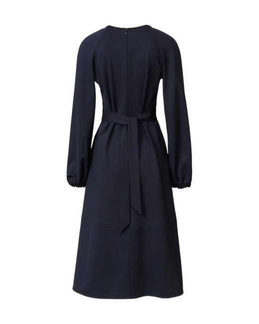 Fabiana Filippi Blue Long Sleeve Dress