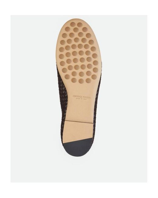 Bottega Veneta Brown Rosa Ballerina Shoes