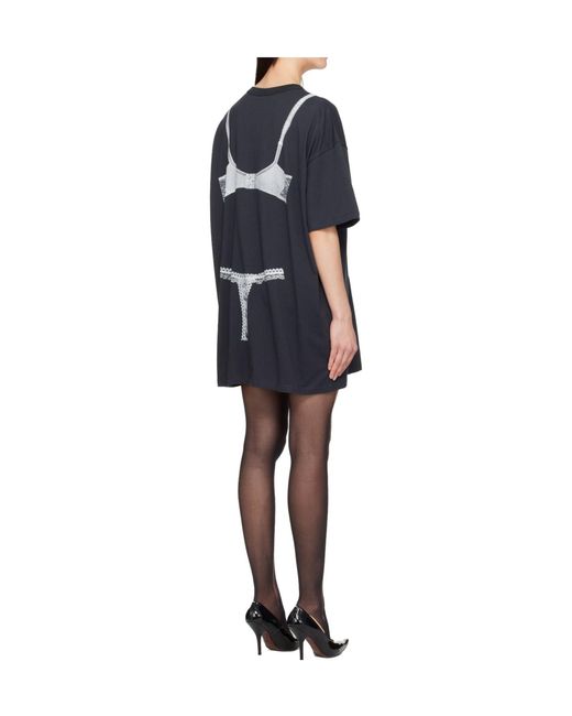 VAQUERA Blue Phantom Mini Dress