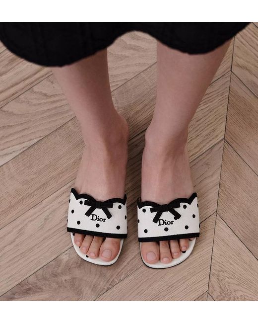 Dior White Mule De Tacon Dway