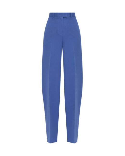 The Attico Blue Tailored Wool Trousers