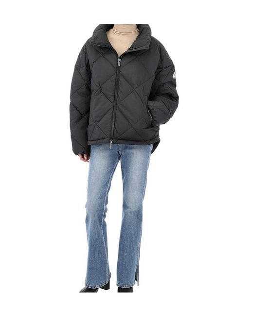 Pyrenex Black Quilted Down Jacket