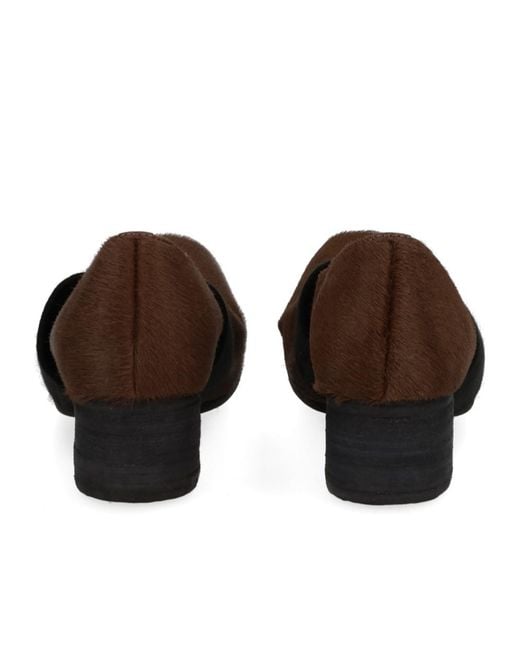 Uma Wang Brown Strappy Ballet Shoes