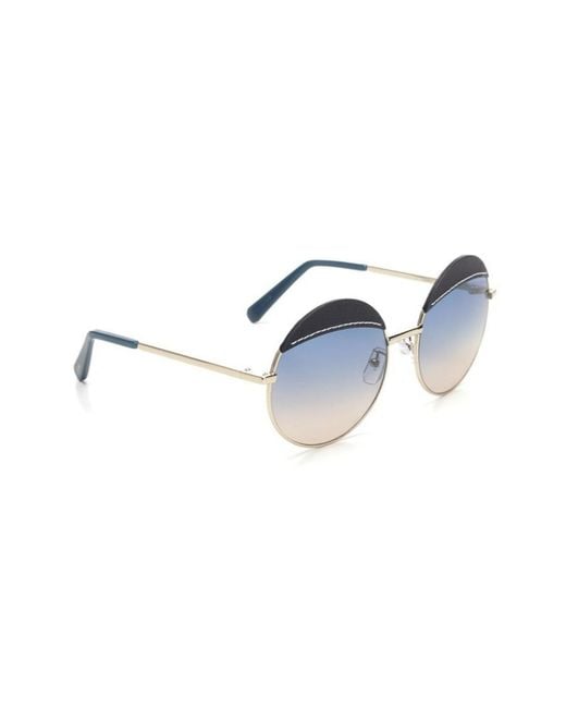 Loewe Blue Logo Logo Sunglasses for men