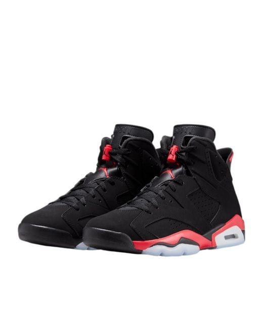 Nike Black Air Jordan 6 Retro Sneakers for men