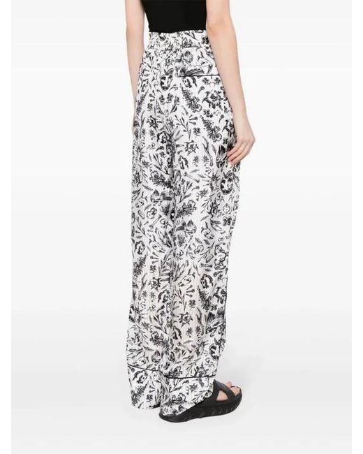 Off-White c/o Virgil Abloh White Tattoo-Print Pyjama Pants