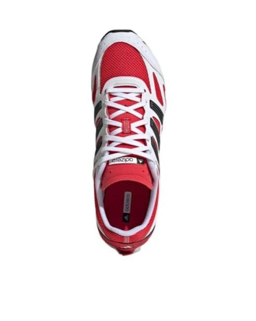 Adidas Originals Red Adidas Adizero Pr Lace-Up Sneakers for men