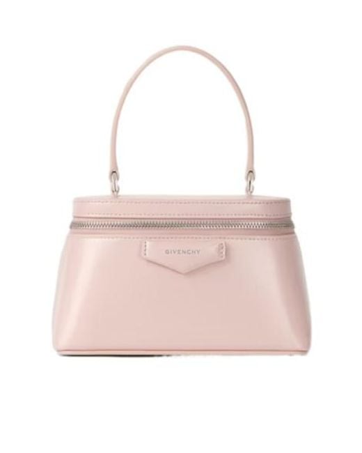 Givenchy Pink Antigona Mini Top Handle Tote Bag