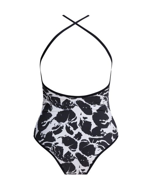 Loulou de Saison Blue Sleeveless Swimsuit
