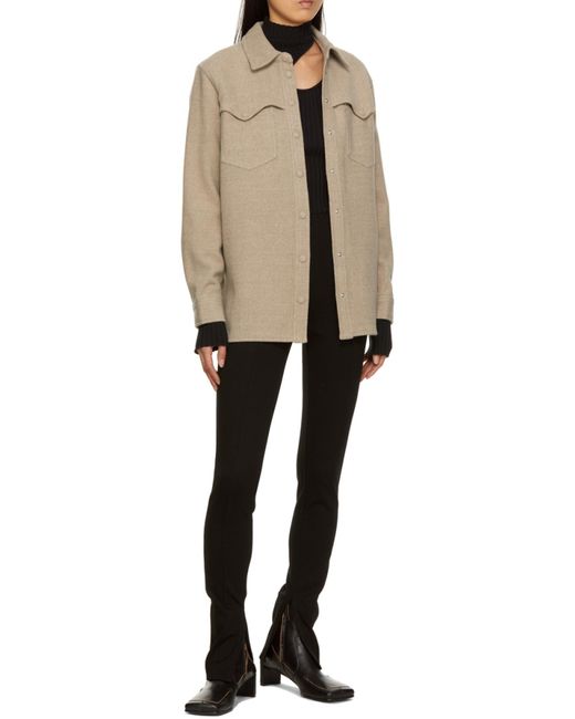 Anine Bing Black Max High-Rise Skinny Trousers