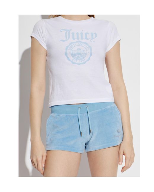 Sporty & Rich White Short-Sleeved T-Shirt